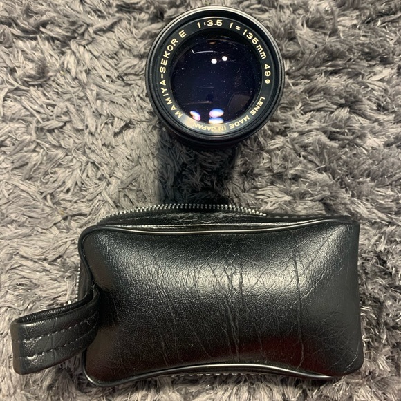 Mamiya Other - Mamiya-Sekor E 135mm 1:3.5 camera photo lens vintage photography